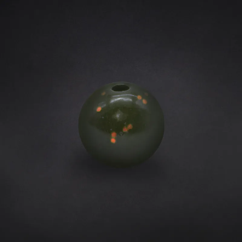 Tackle P*rn Force Beads green pumpkin - 10Stück