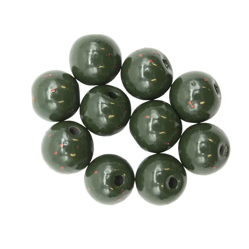 Tackle P*rn Force Beads green pumpkin - 10Stück