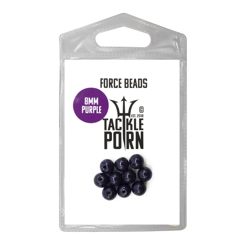 Tackle P*rn Force Beads purple - 10Stück