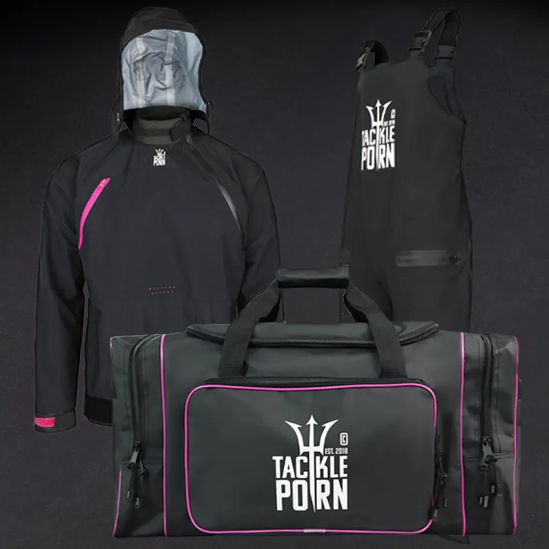 Tackle P*rn Pink Popper - Jacket + Pants + Travel Bag