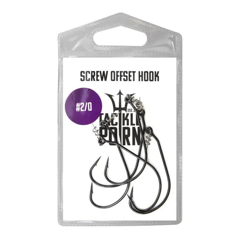 Tackle P*rn Shallow Screw Hook 5Stück