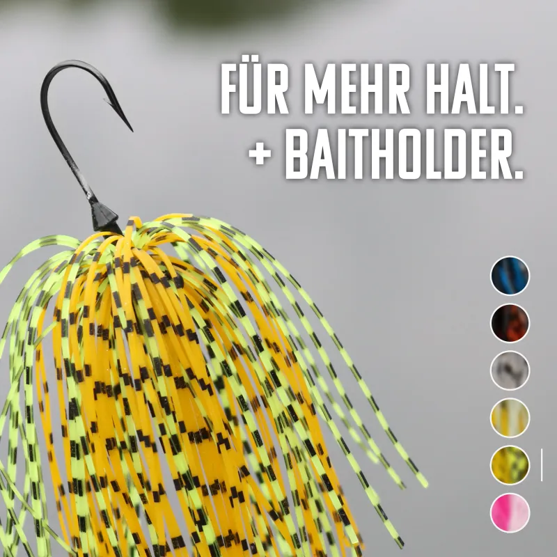Tackle P*rn Skirted Jig Set 7g - 6 Stück