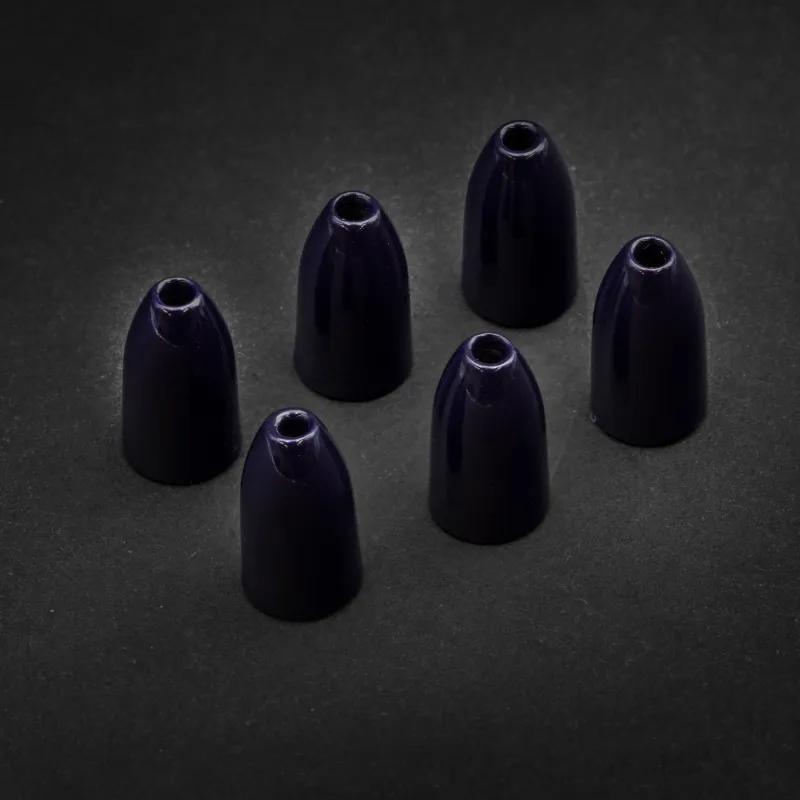 Tackle P*rn Tungsten Bullet Weight Purple 1/16oz - 1,8g - purple - 6Stück