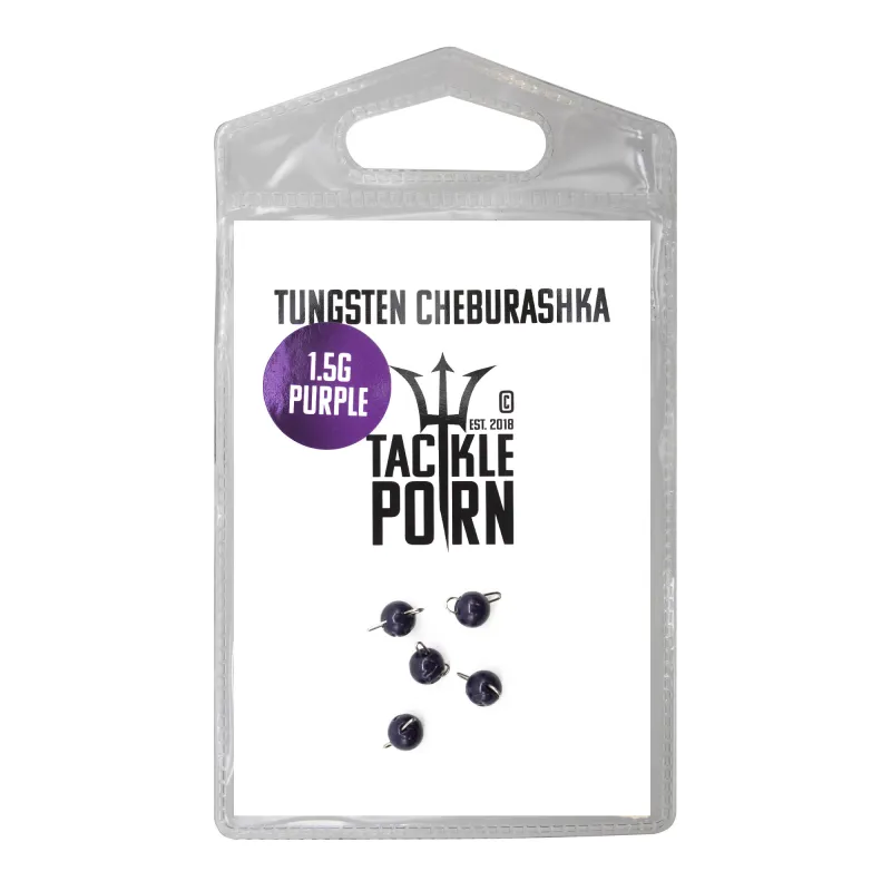 Tackle P*rn Tungsten Cheburashka Purple 1,5g - purple - 5Stück