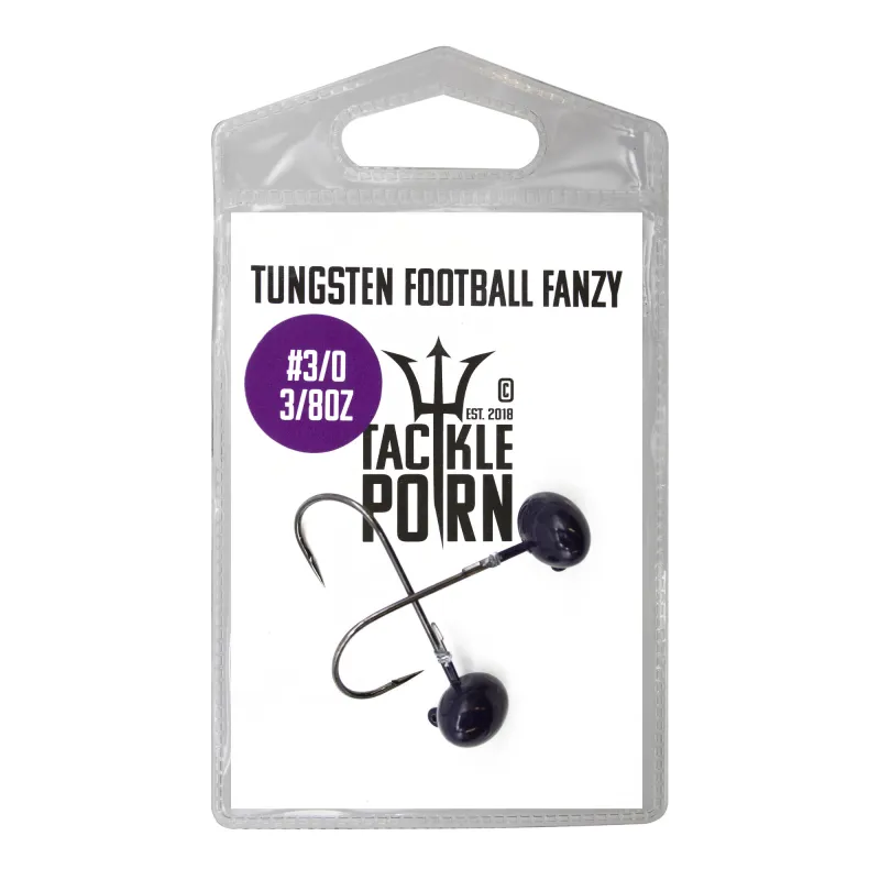 Tackle P*rn Tungsten Football Fanzy 3/8oz - 2Stück