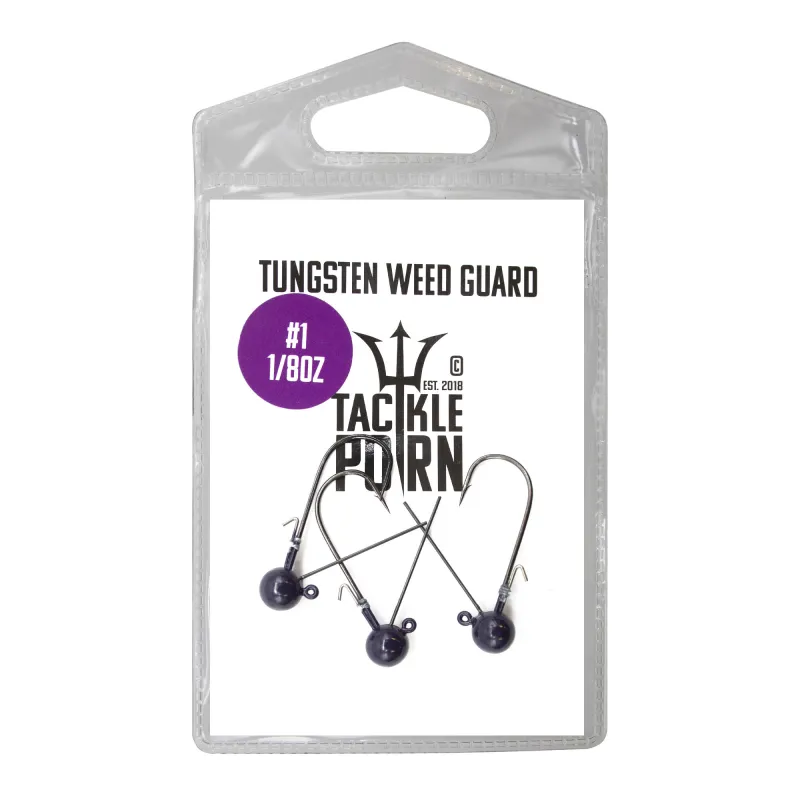 Tackle P*rn Tungsten Turbo Ball Weed Guard 1/8oz - 3Stück