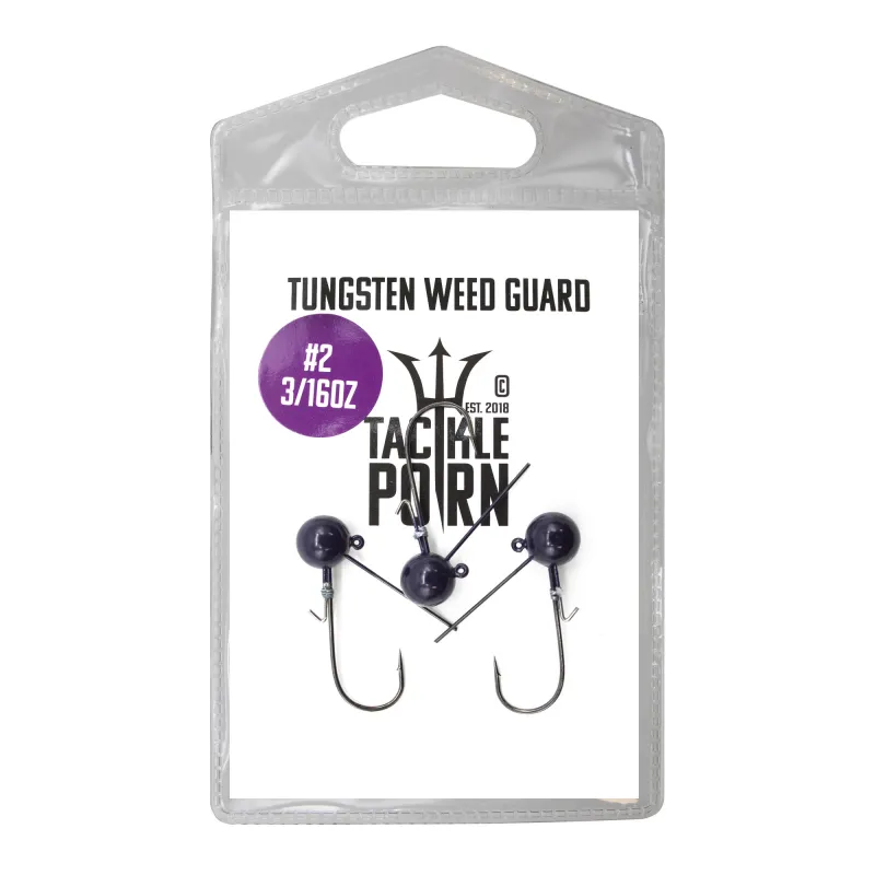 Tackle P*rn Tungsten Turbo Ball Weed Guard 3/16oz - 3Stück