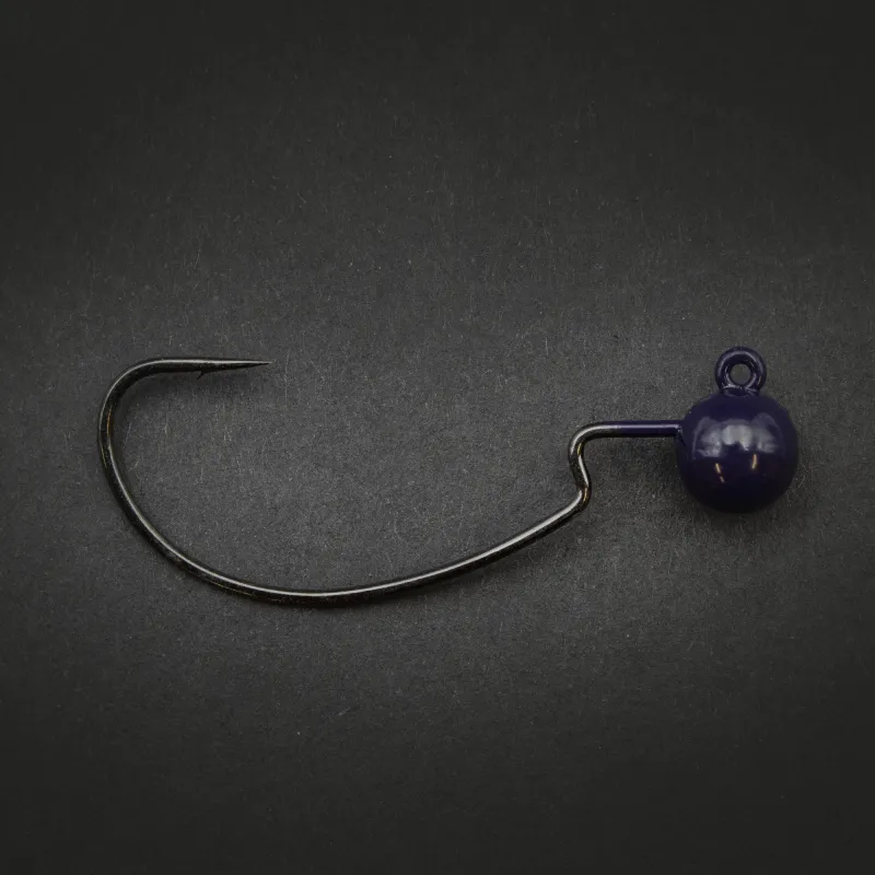Tackle P*rn Tungsten Weighted Offset Hook 3/64oz - 3Stück