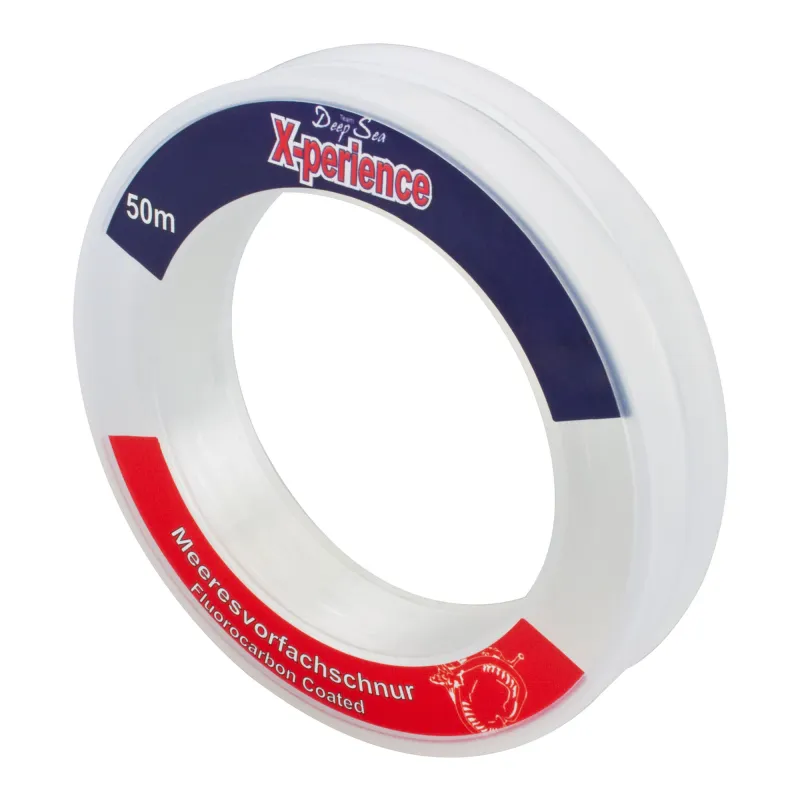Team Deep Sea 3x 50m Triple Pack Meeresvorfachschnur 0,60 0,80 1,00mm