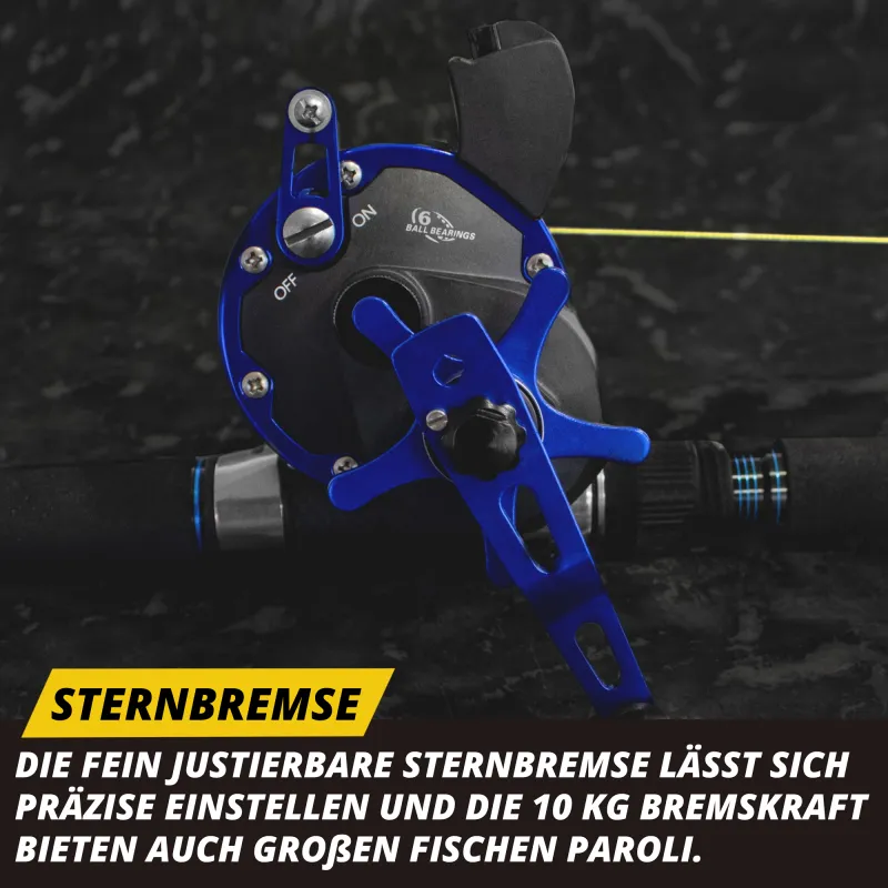 Team Deep Sea Beastcounter 4300 RHLC 420m/0,40mm - 3,8:1 - 620g