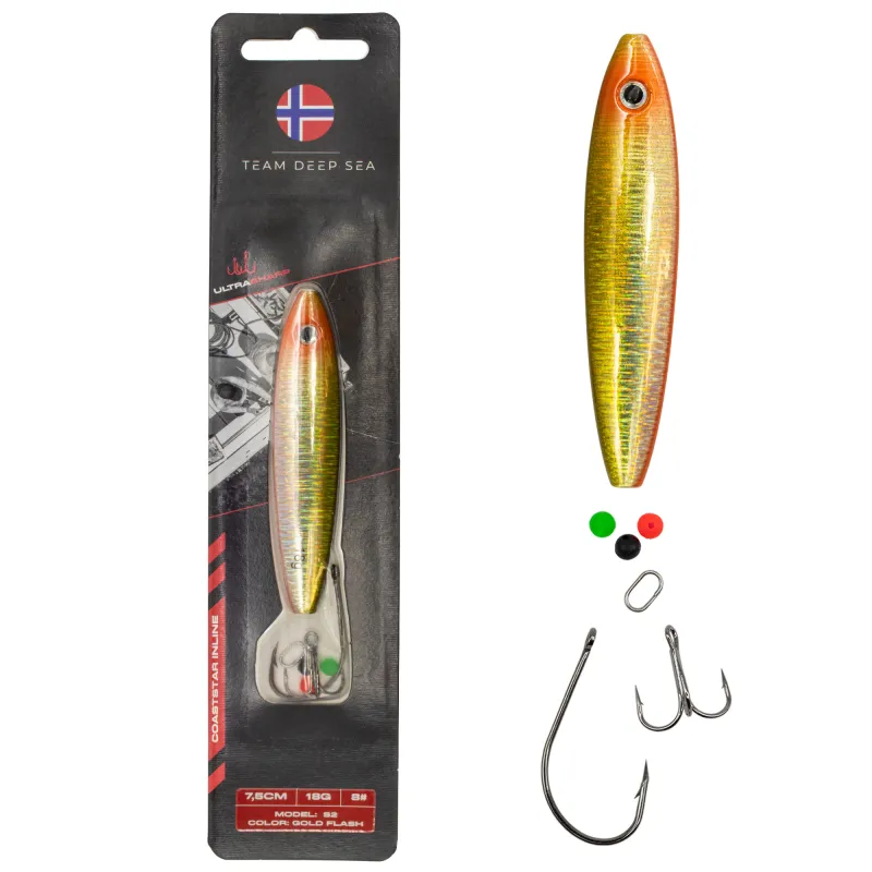 Team Deep Sea CoastStar Inline S2 18g - Gold Flash