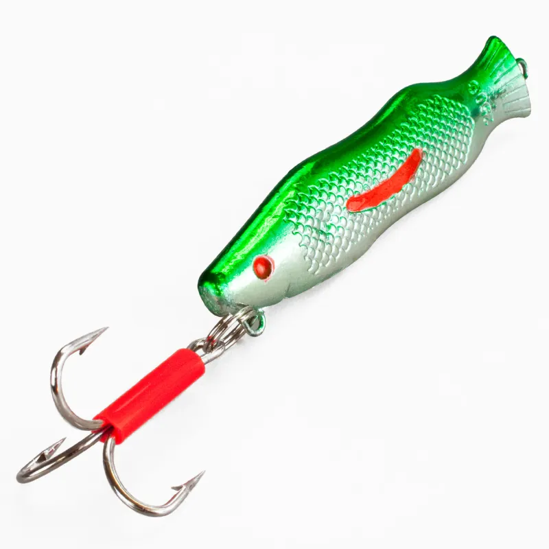 Team Deep Sea Dorsch Jigger 125g - Grün/Chrom - 1 Stück