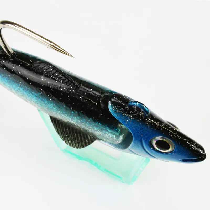 Team Deep Sea Hightide Sea Shad - der Meeresangel Gummifisch 300g - Holographic Hering