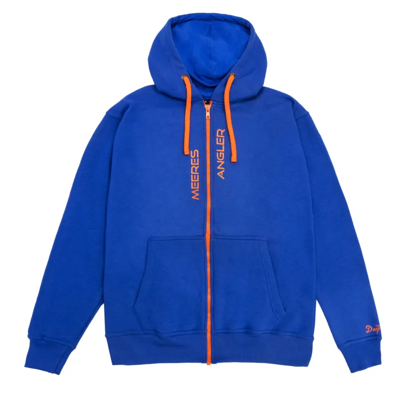 Team Deep Sea Hoodie mit Zipper "Meeresangler" + Cap Gr. XL