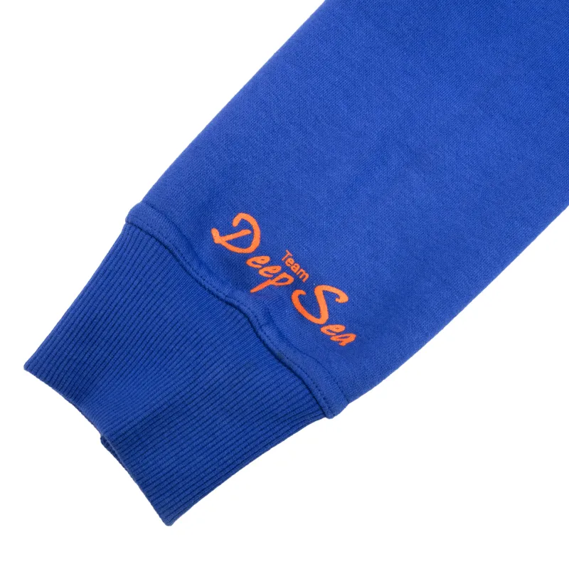 Team Deep Sea Hoodie mit Zipper "Meeresangler" Gr. XL