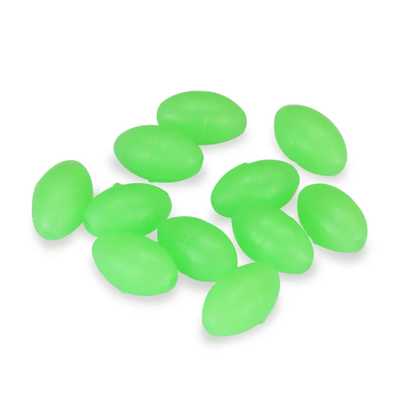 Team Deep Sea Lock Perlen oval fluogrün 50 Stück 6x8mm fluogrün - 6x8mm - 50Stück