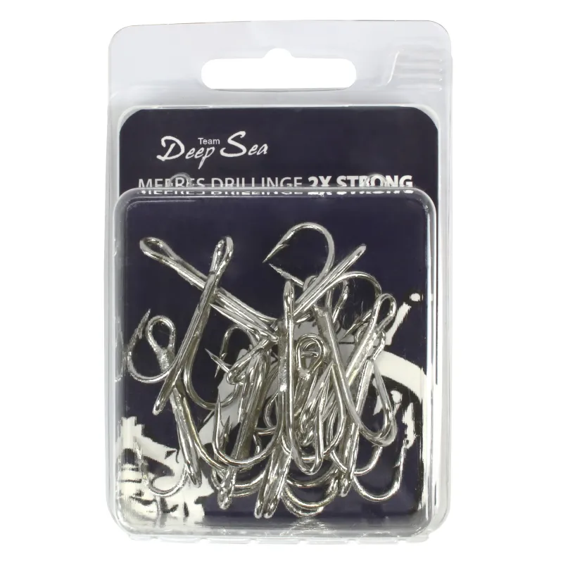 Team Deep Sea Meeres Drillinge 2X Strong Gr.2/0