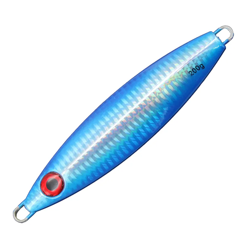 Team Deep Sea Pela Jig V2 by Andree´s Expeditions 200g - Blue/Silver - 1Stück
