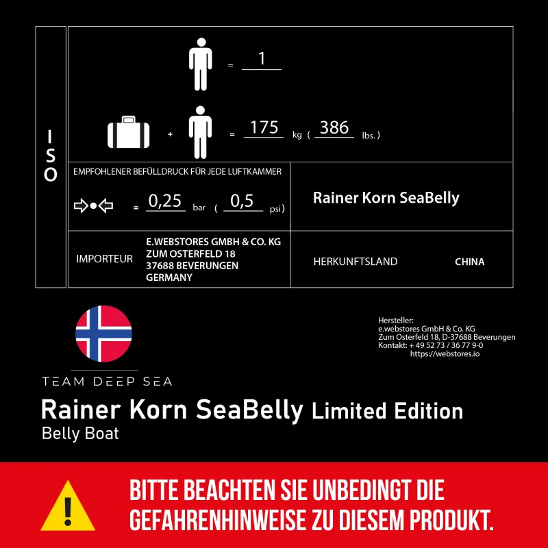 Team Deep Sea Rainer Korn SeaBelly Limited Edition