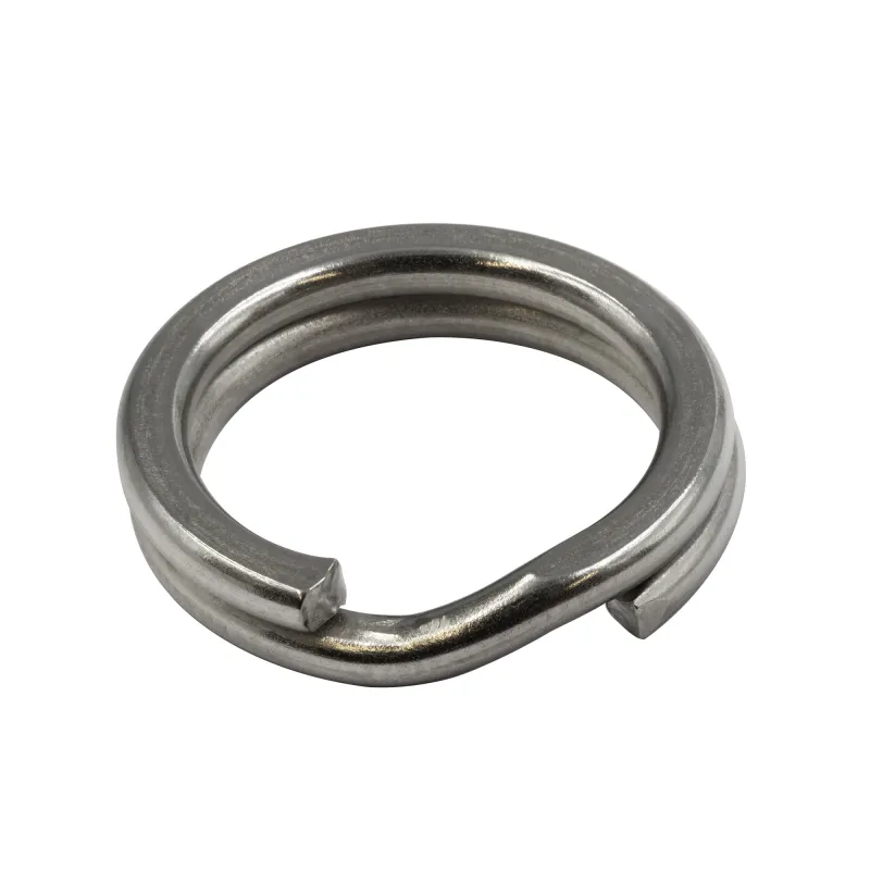 Team Deep Sea Salty Splitring Stainless Steel Flat - 14mm - 180kg - 10Stück