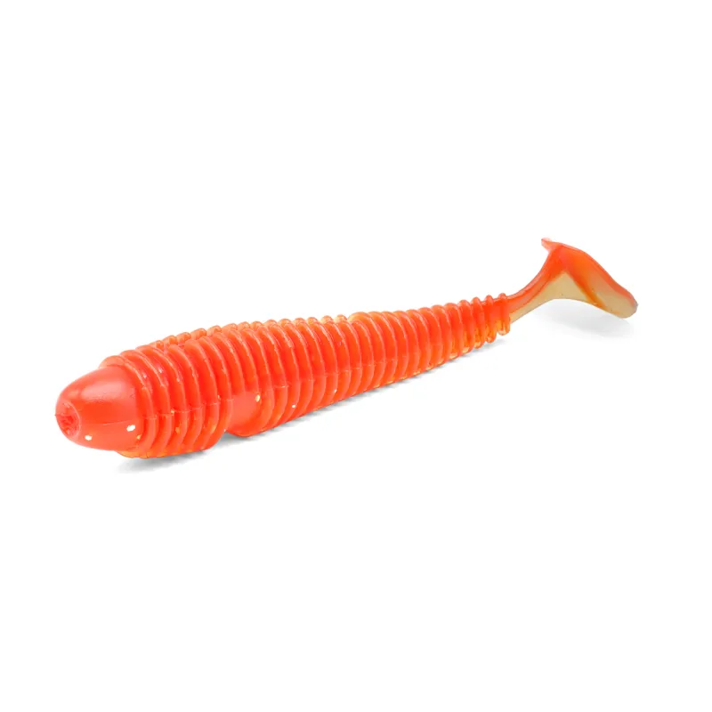 Team Deep Sea Seaworm Baby Clear Pink Red - 9,5cm - 8g - 7 Stück