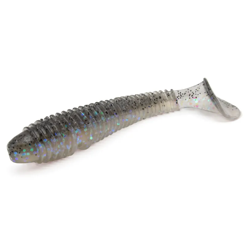 Team Deep Sea Seaworm Baby Shadow Blue Flake - 9,5cm - 8g - 7 Stück