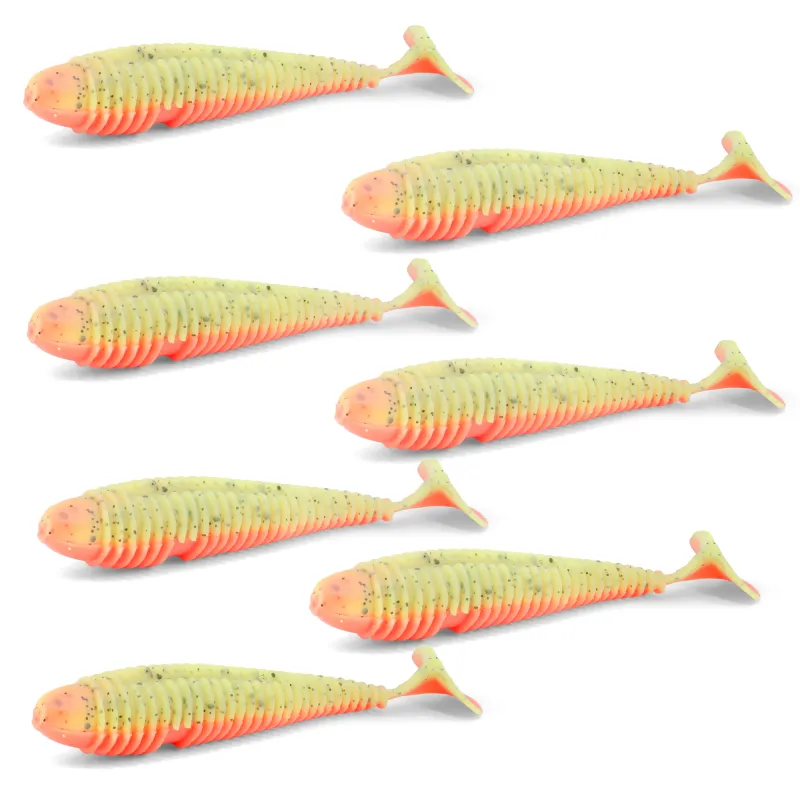 Team Deep Sea Seaworm Baby Watermelon - 9,5cm - 8g - 7 Stück