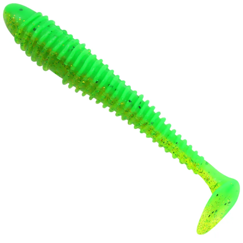 Team Deep Sea Seaworm Jr. 5 Stück - 12cm - 12g - Tropical Green