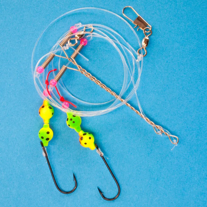 Team Deep Sea Seitenarm Plattfisch Brandungsvorfach 95cm - 0,7mm - 1System