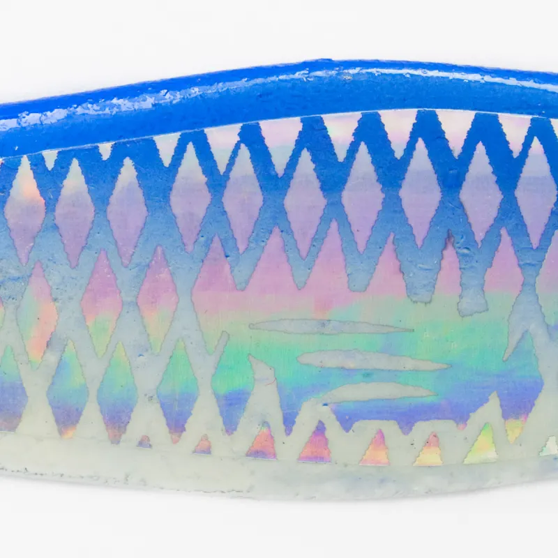 Team Deep Sea Spitzkopf Holo Pilker 140g - Silber/Blau - 1 Stück
