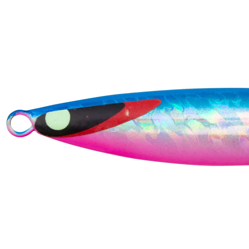 Team Deep Sea Super Glow High Tech Pilker 100g - Blau/Pink/Glow - 1 Stück