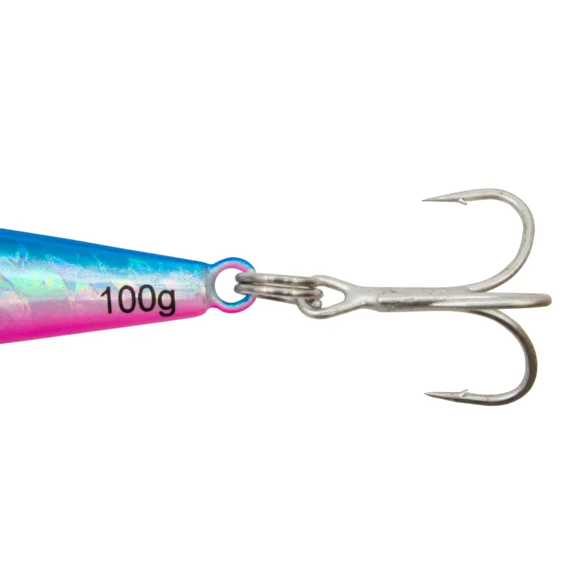 Team Deep Sea Super Glow High Tech Pilker 100g - Blau/Pink/Glow - 1 Stück