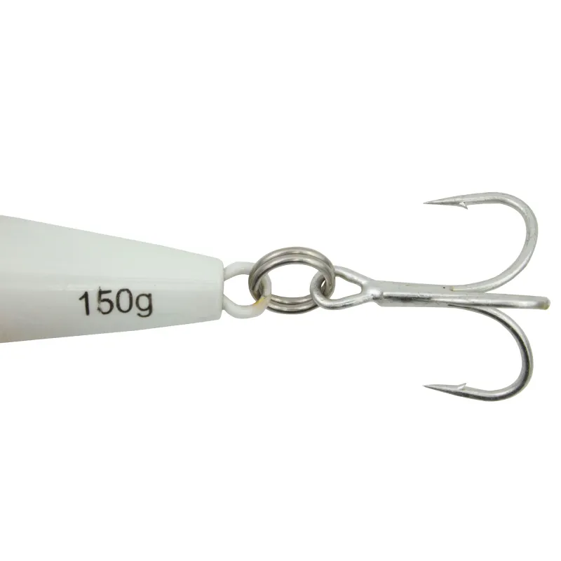 Team Deep Sea Super Glow High Tech Pilker 150g - Rot/Grün/Glow - 1 Stück
