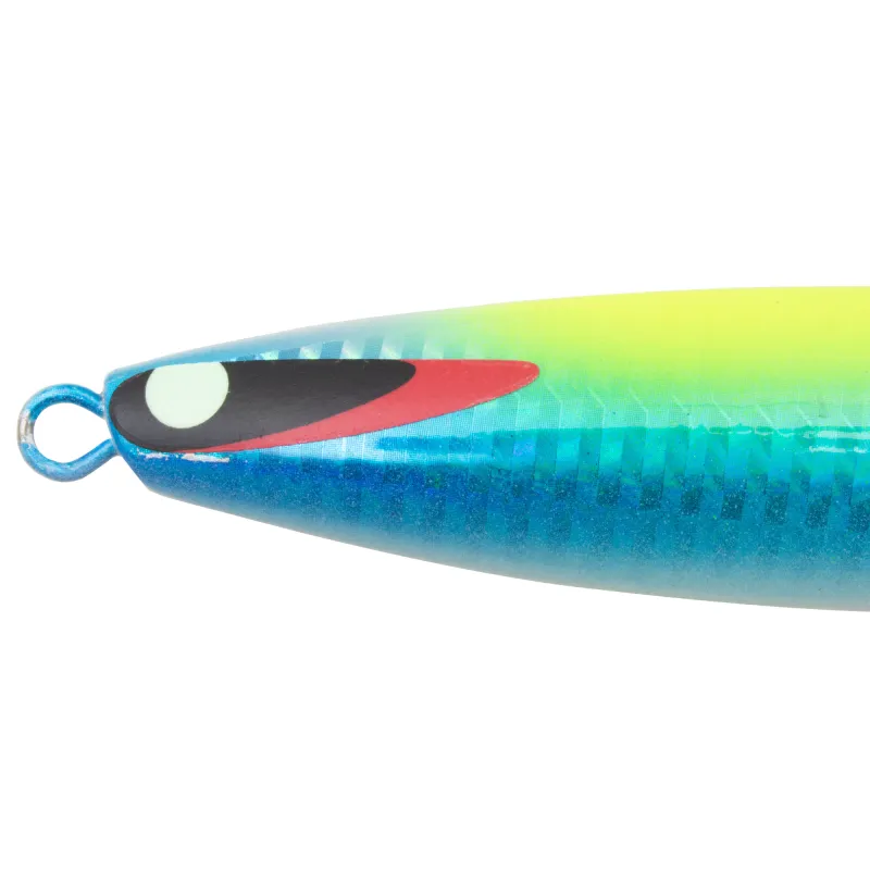 Team Deep Sea Super Glow High Tech Pilker 200g - Blau/Grün/Glow - 1 Stück