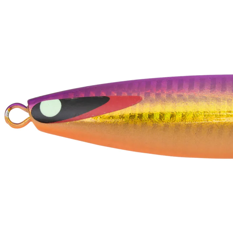 Team Deep Sea Super Glow High Tech Pilker 200g - Gold/Lila/Glow - 1 Stück