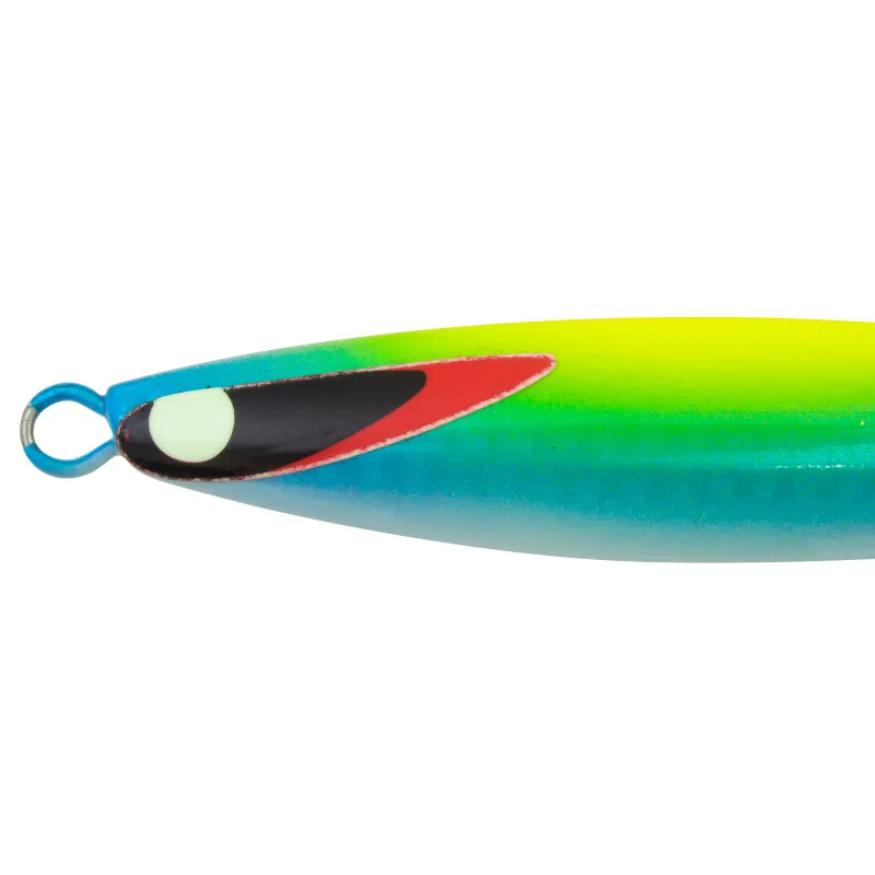 Team Deep Sea Super Glow High Tech Pilker 80g - Blau/Grün/Glow - 1 Stück