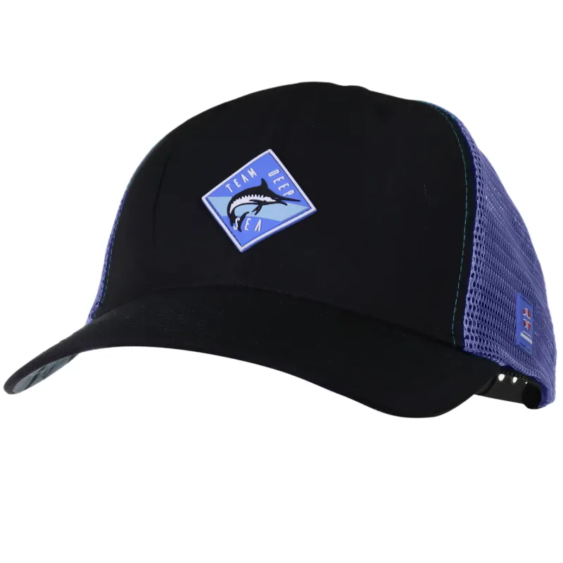 Team Deep Sea Trucker Cap "Salt Life" black/blue - uni size