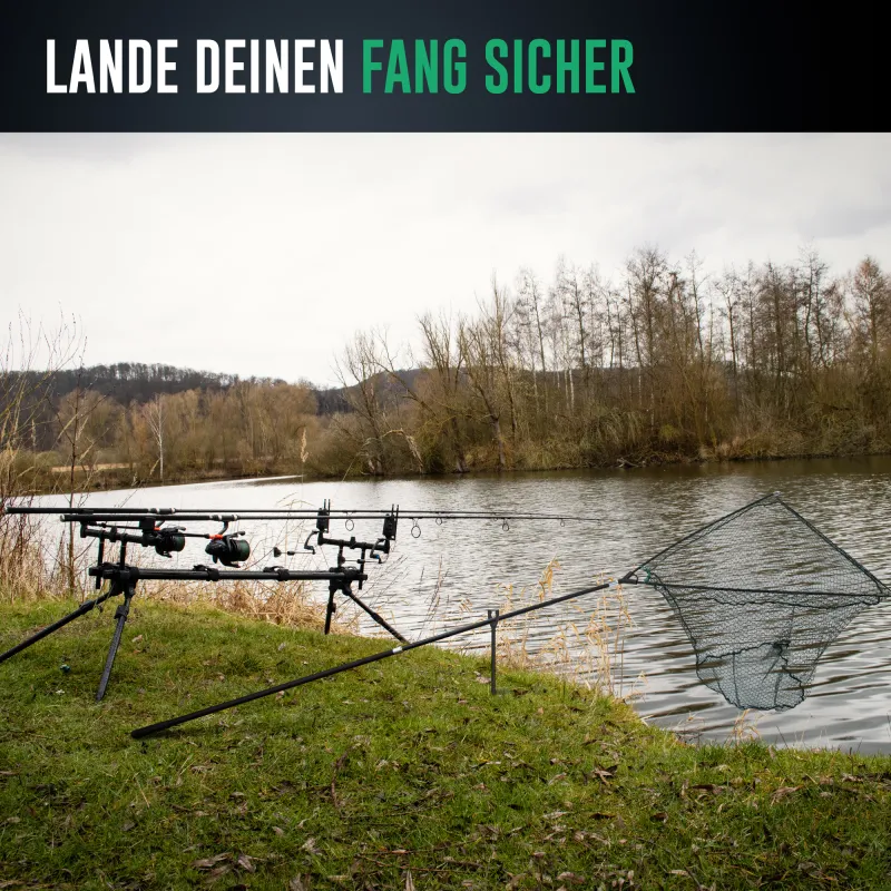 Tele Karpfenkescher "Big Fish" 105-185cm - 98cm