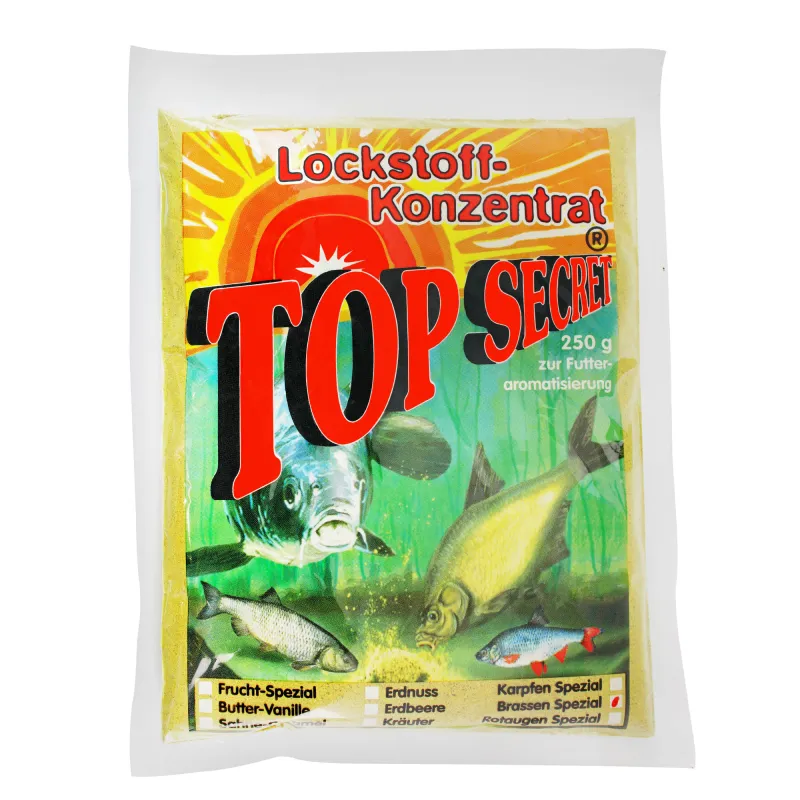 Top Secret Pulver Lockstoff Brassen Spezial 250g brassen - braun - 250g
