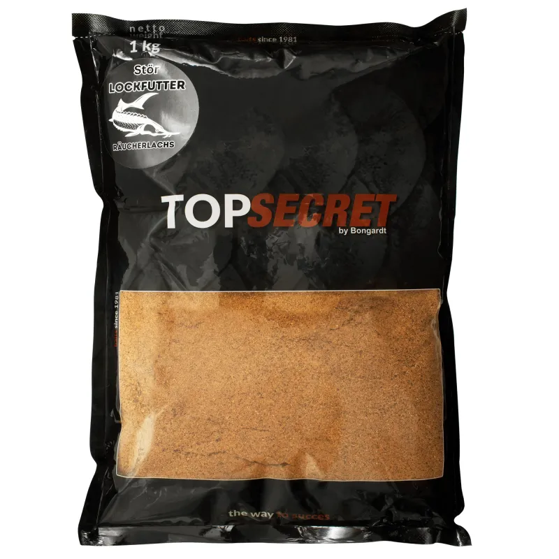 Top Secret Stör Faktor Lockfutter Räucherlachs 1Kg Räucherlachs Orange - 1kg