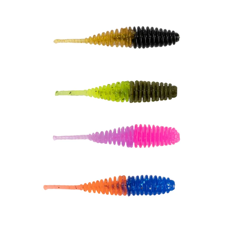 Troutlook Atomica Worms 5,5cm - 0,8g - Mixed Pack - 20Stück