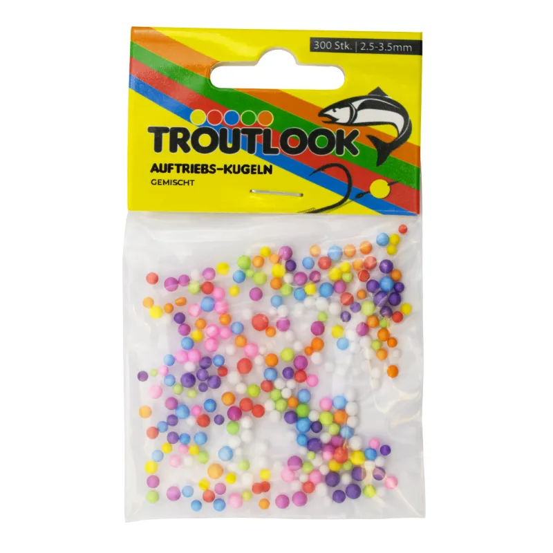 Troutlook Auftriebs-Kugeln 2.5-3.5mm