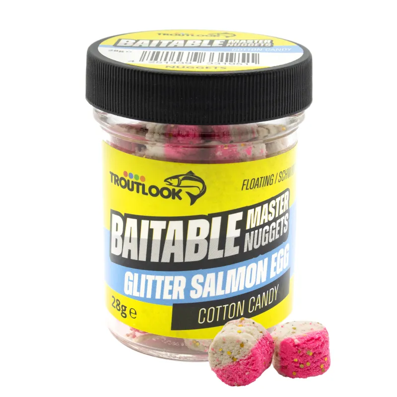Troutlook Baitable Master Nuggets schwimmend - gemischt - 28g - 5 Stück