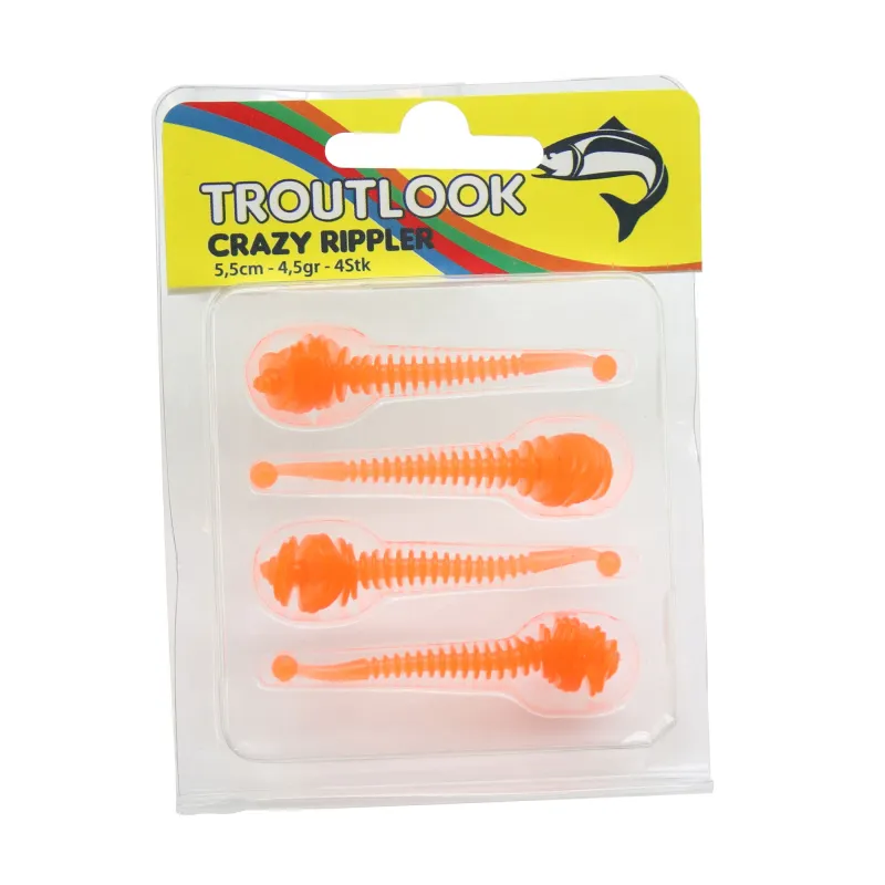 Troutlook Crazy Rippler 5,50cm - 1g -Neon Orange