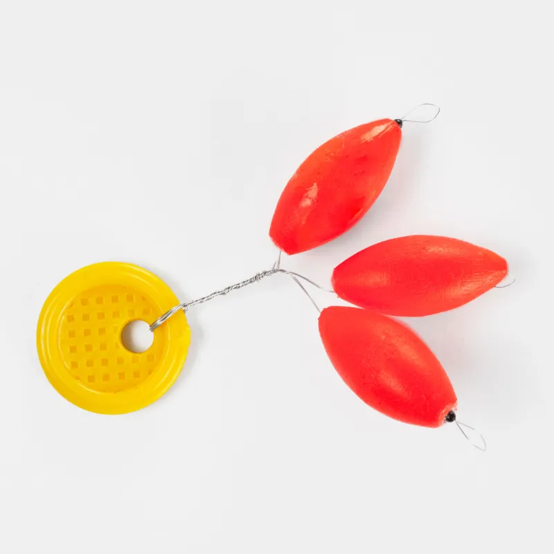 Troutlook Forellen Pilot Spion Pose Rugby 10mm - rot - 3 Stück