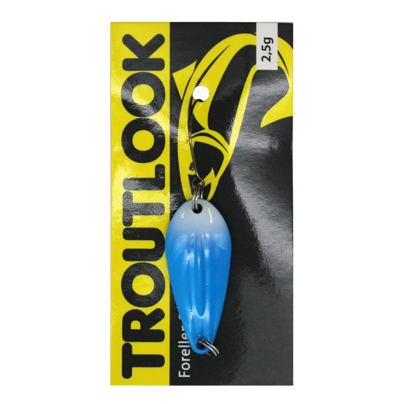 Troutlook Forellen Spoon Cruisader 2,5g - 32x14mm - 1# light blue