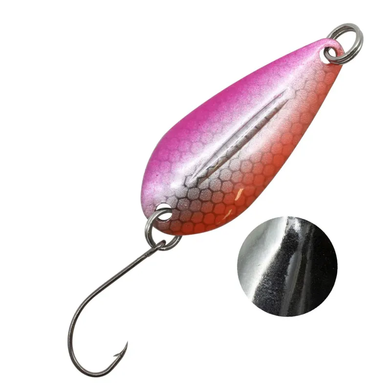 Troutlook Forellen Spoon Cruisader 2,5g - 32x14mm - 2# brown/pink