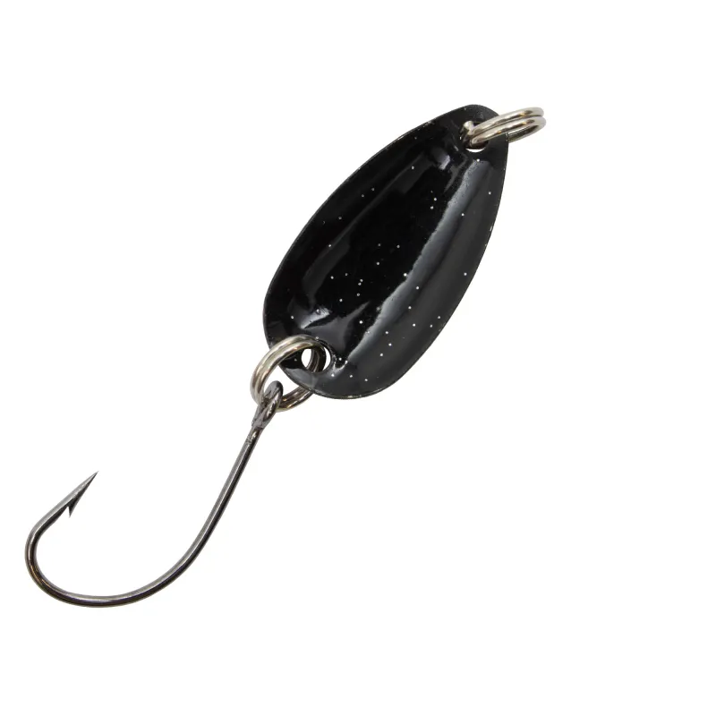 Troutlook Forellen Spoon Extasy jr. 2,29cm - 1,8g - Black-Pink UV