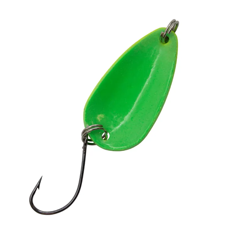Troutlook Forellen Spoon Extasy 3,11cm - 3,7g - Green-Glitter UV