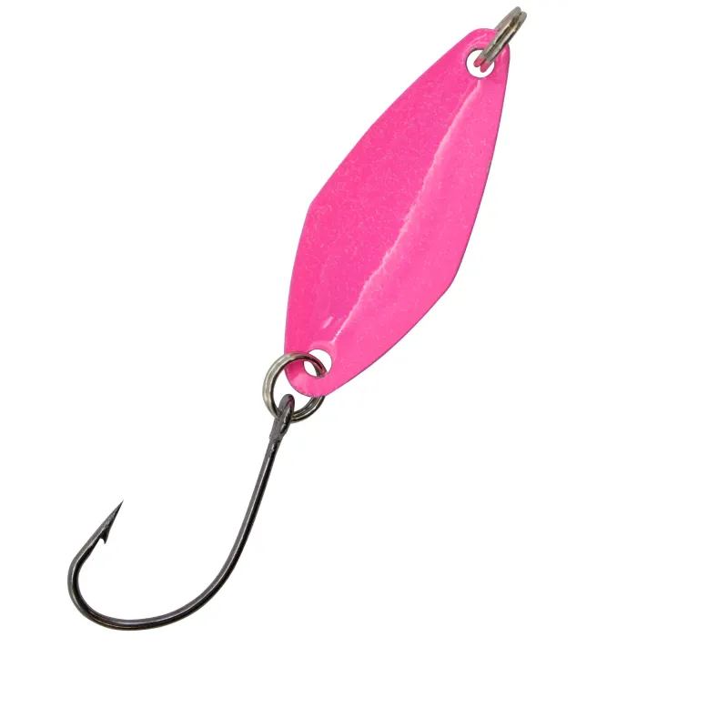 Troutlook Forellen Spoon Hunter jr. 2,77cm - 0,9g - Blue-Glitter-Pink